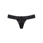 Calcinha Fio Dental Renda Preto