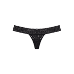 Calcinha Fio Dental Renda Preto
