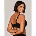 Sutiã Meia Taça Plus Size Preto