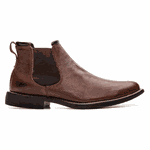 BOTA CHELSEA ALMOFADADA COURO FLOATHER HAVANA