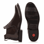 BOTA CHELSEA ALMOFADADA COURO FLOATHER CAFÉ