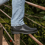 BOTA CHELSEA COMFORT COURO HIDROFUGADO PRETO