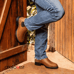BOTA TEXANA COUNTRY COURO HIDROFUGADO CARAMELO