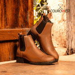 BOTA TEXANA COUNTRY COURO HIDROFUGADO CARAMELO