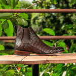 BOTA CHELSEA COURO TRICÊ NOBRE CAFÉ