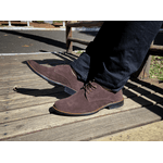 Sapato Oxford Masculino Camurça Premium - Café Nobock