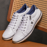 Sapatenis Masculino Madrid com Ziper Calce Fácil - Gelo