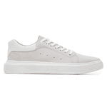 Tenis Masculino Casual Branco Sola Alta Oversize Macquen - Cinza
