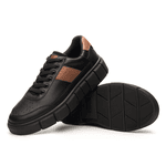 Tenis Oversized Sneaker Masculino - Preto/Marrom
