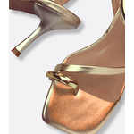 Sandália Dourada Anel de Dedo Athena