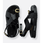 Flat Anel de Dedo Preta Afrodyte