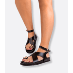 Flat Anel de Dedo Preta Afrodyte