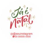 Adesivos de Natal