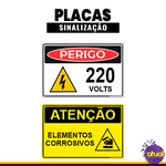  Placa de Sinalização PERSONALIZÁVEL Placa de Sinalização PERSONALIZÁVEL
