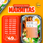 Adesivos para Marmitas