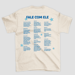 Camiseta Básica Deus Está Contigo