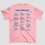 Camiseta Básica Deus Está Contigo