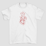 Camiseta Básica Flores das Feridas