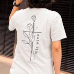 Camiseta Básica Flores Ele Vive