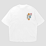 Camiseta Oversized Florescer na Fé