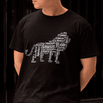 Camiseta Básica Livros da Bíblia