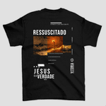 Camiseta Básica Ressuscitado Arte Pintura