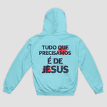 Moletom Canguru Só Jesus Basta