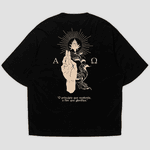 Camiseta Oversized Alfa e Ômega