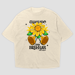 Camiseta Oversized Brilhar com Cristo