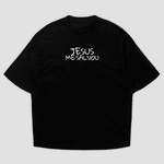 Camiseta Oversized Jesus Me Salvou