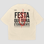 Camiseta Oversized Plenitude de Alegria