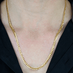 Corrente Groumet em Ouro 18K - 60cm 