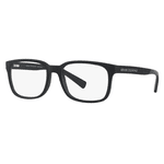 Óculos para Grau Armani Exchange - Retangular Preto Fosco