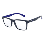 Óculos para Grau Armani Exchange - Retangular Azul Fosco 