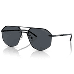Óculos de Sol Masculino Emporio Armani - Preto Metal