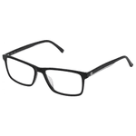 Óculos para grau Fila - Preto Fosco Retangular
