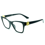 Óculos para Grau Versace - Preto| Dourado