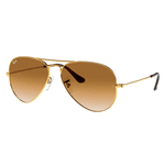 Óculos de Sol Ray-Ban Aviator Gradiente Marrom