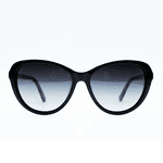 Óculos de Sol Spellbound - Oval Preto - OUTLET