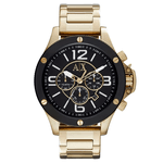Relógio Masculino Armani Exchange - Dourado e Preto Cronógrafo