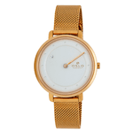 Relógio Oslo Slim Feminino - Dourado com Cristais Analógico