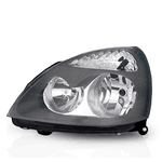 Farol Renault Clio 2006 Á 2012 - Máscara Cinza