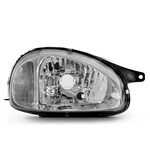Farol Corsa Classic Até 2010 - Carcaça Preta