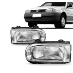 Farol Gol, Parati e Saveiro Bola G2 - 1995 á 2000 - C/ Encaixe Modelo Cibié