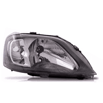 Farol Renault Logan 2007 Á 2010 Máscara Cinza - Importado