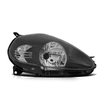 Farol Fiat Punto 2008 á 2012 Máscara Preto- Importado