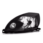 Farol Ford Ka 2012 á 2014 - Máscara Preta - Importado