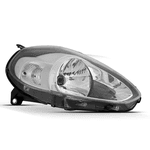 Farol Fiat Punto 2013 á 2017 Máscara Cromada- Importado