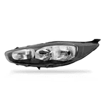 Farol New Fiesta 2014 Em Diante - Máscara Preta