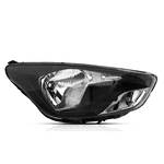 Farol Ford Ka 2015 á 2018 - Máscara Preta - Importado